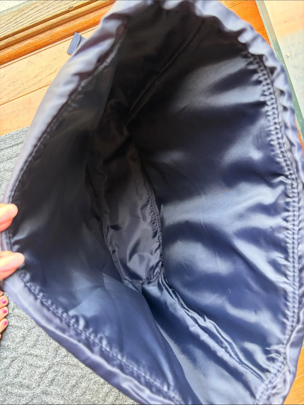 Men's Jean Paul Gaultier Parfums Navy and Cream Backpack